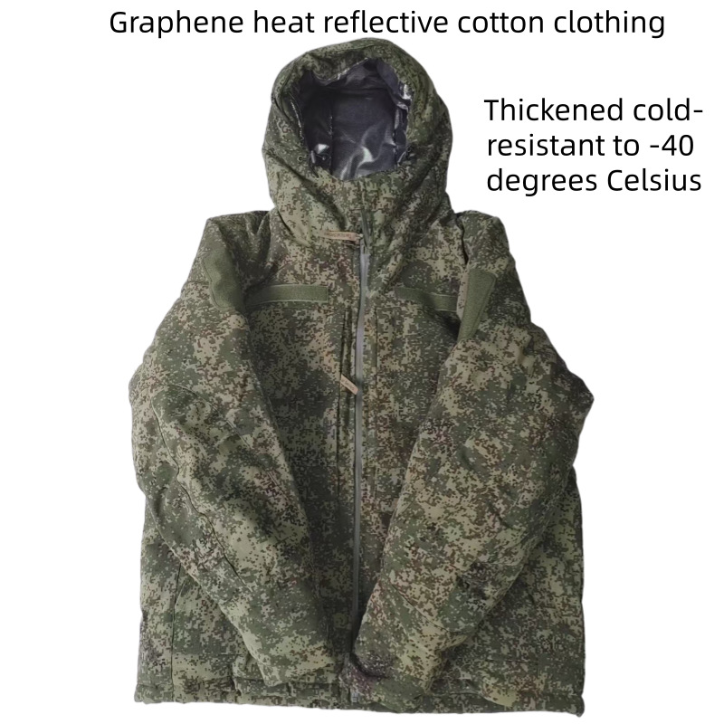 Winter Clothing Pk - Jaket Taktis Katun Rusia Tahan Angin