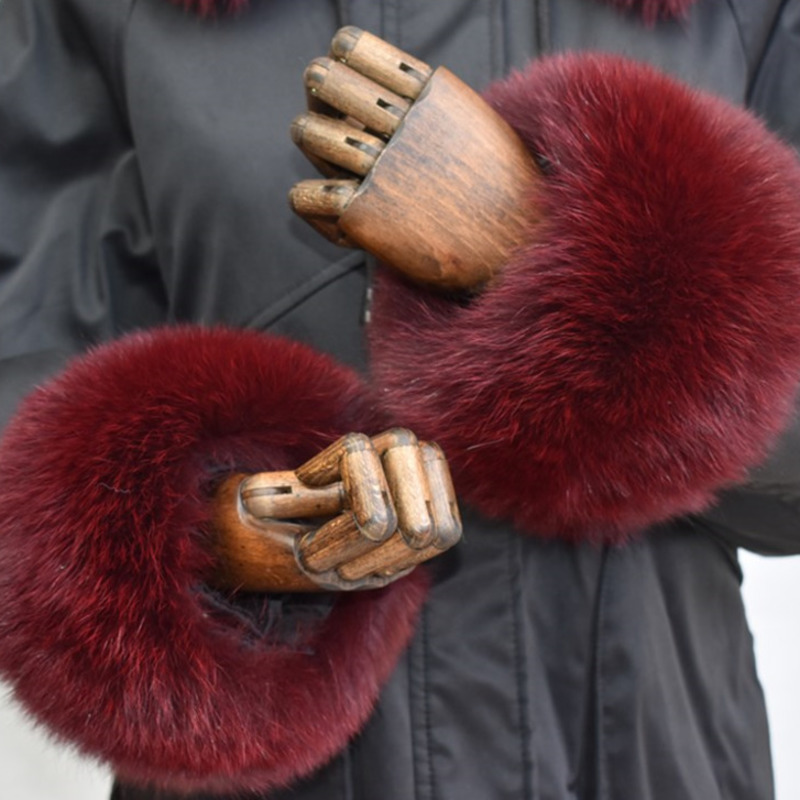 Manset bulu rubah untuk wanita - Winter Clothing Pk ulasan dan harga