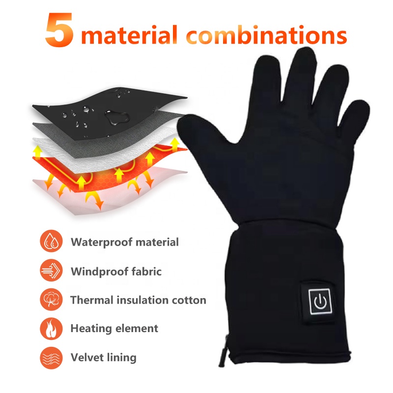 Sarung Tangan Ski Musim Dingin - Heated Gloves Electric ulasan dan harga