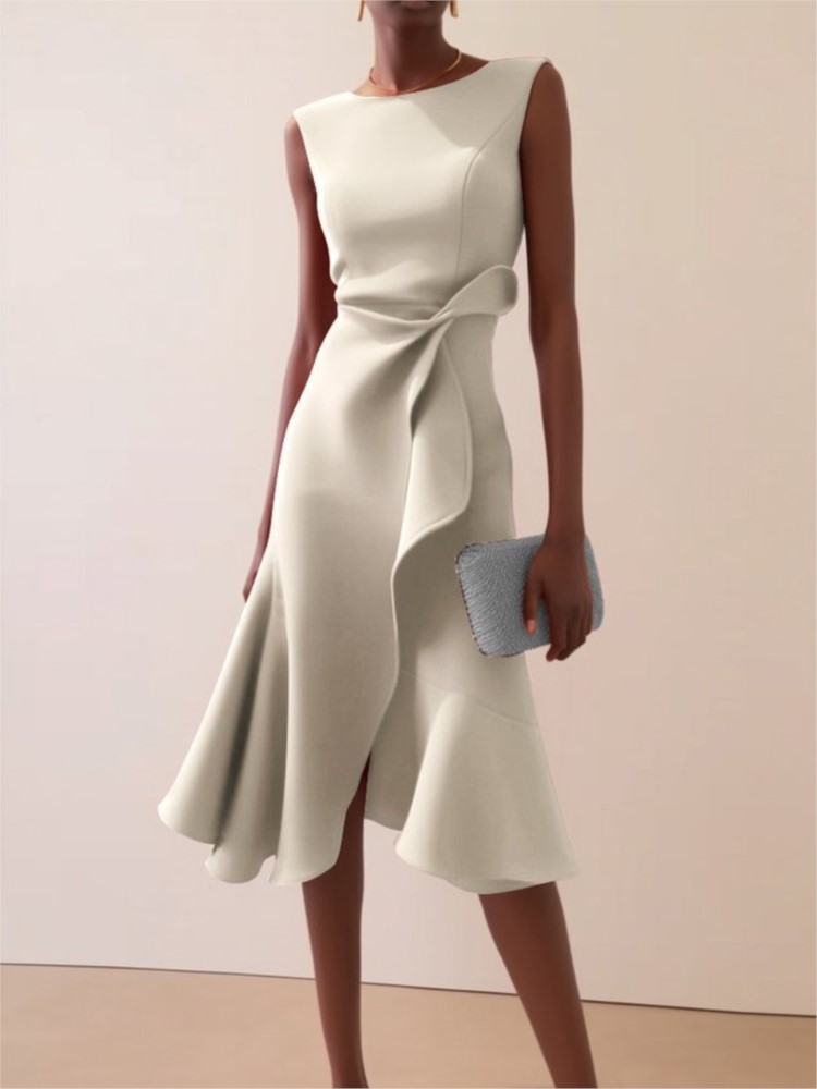 Gaun Malam Wanita Elegan Musim - Winter Clothing Drawing ulasan dan harga