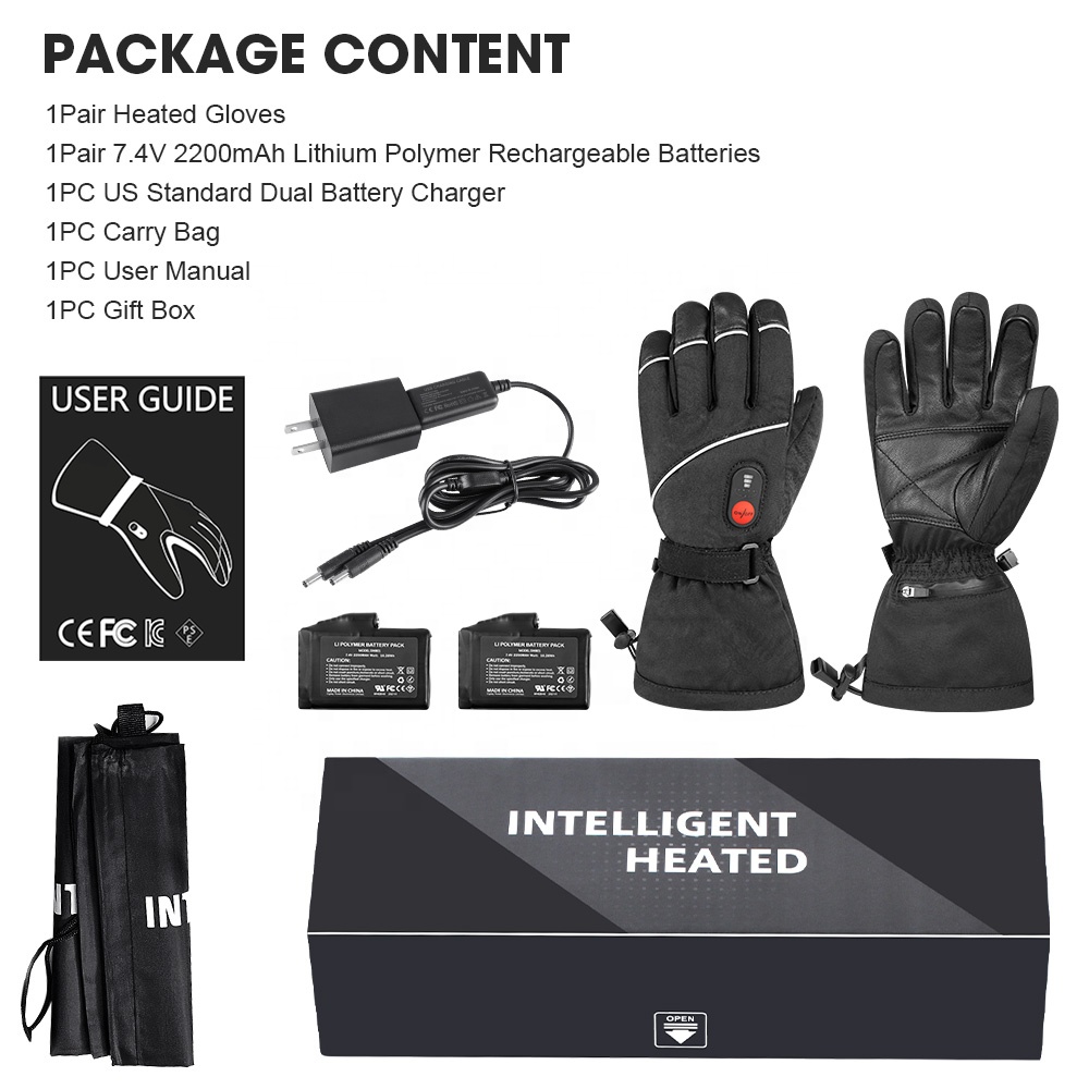 Sarung Tangan Ski dengan Peman - Heated Gloves Electric ulasan dan harga