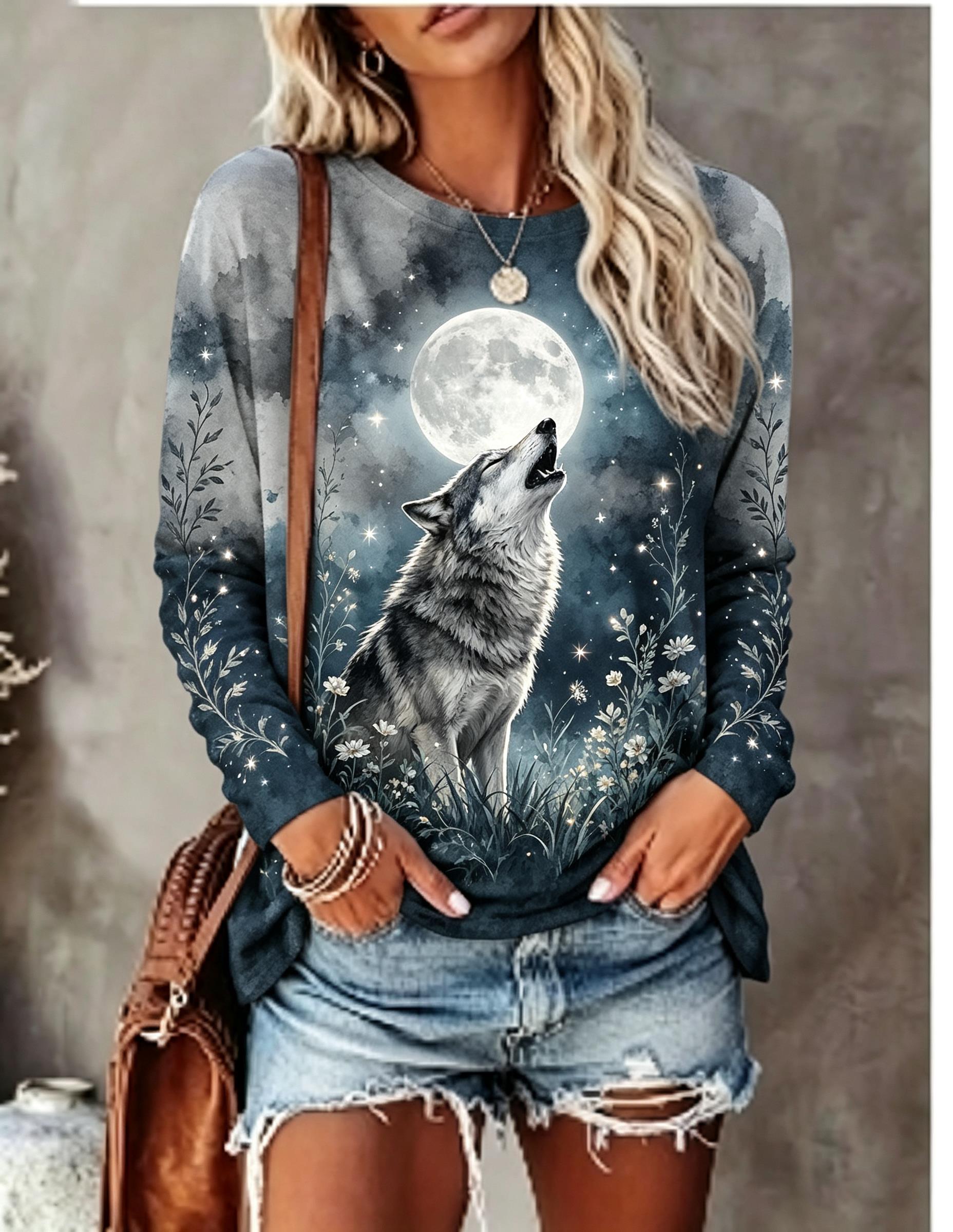 Kaos Lengan Panjang Wanita Mot - Winter Clothing For Women ulasan dan harga