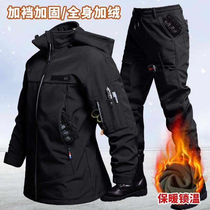 Set Jaket dan Celana Taktis An - Winter Clothing Hiking ulasan dan harga
